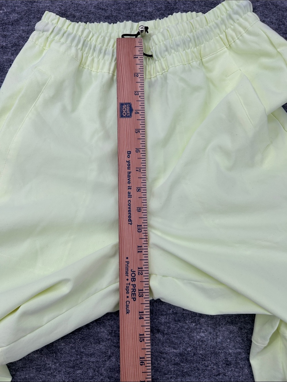 Nike Women's Sportswear Woven Pants in a bright neon green/yellow XS - Picture 10 of 14